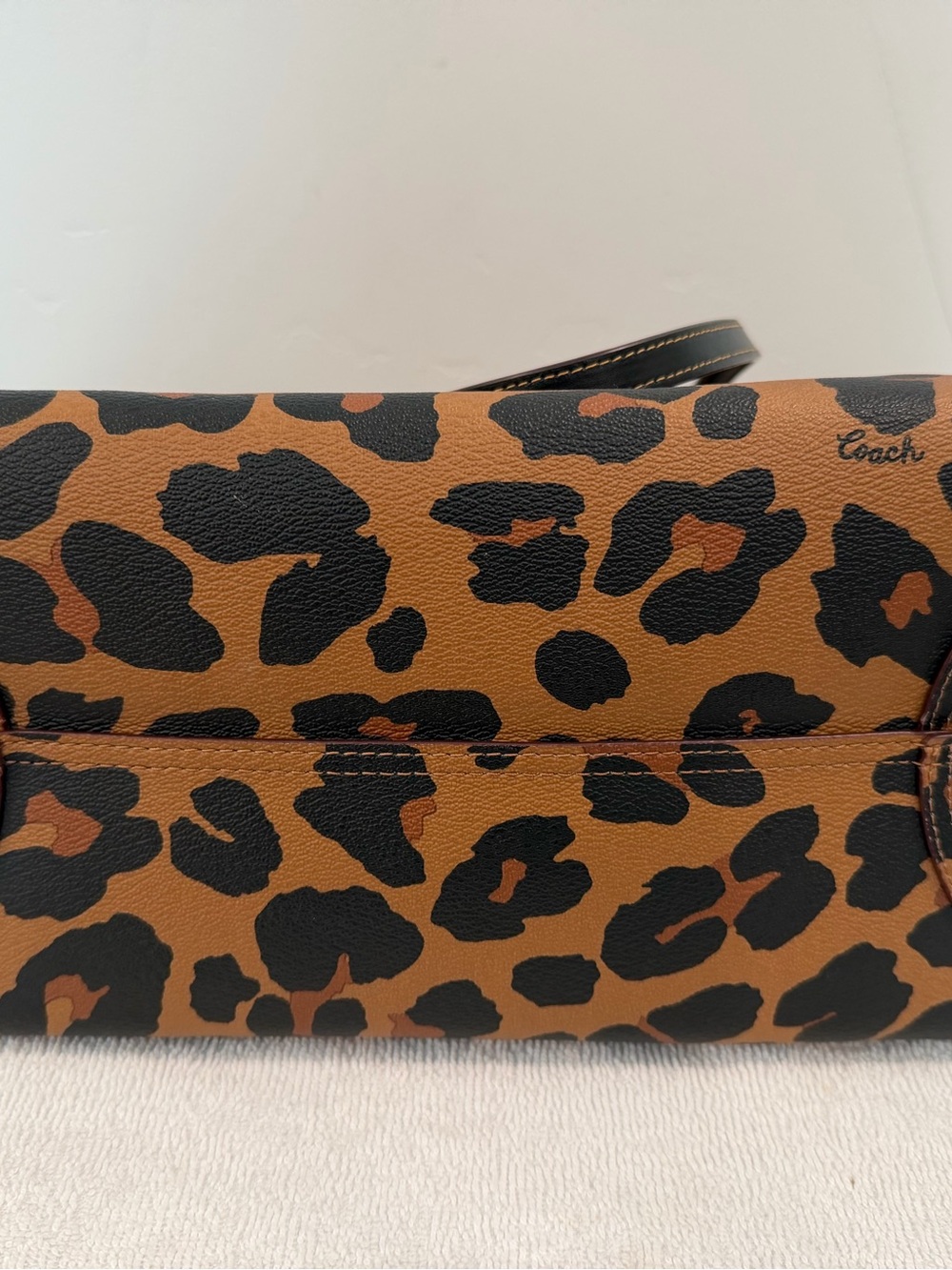 Coach Leopard-Print Tote - Picture 4 of 11